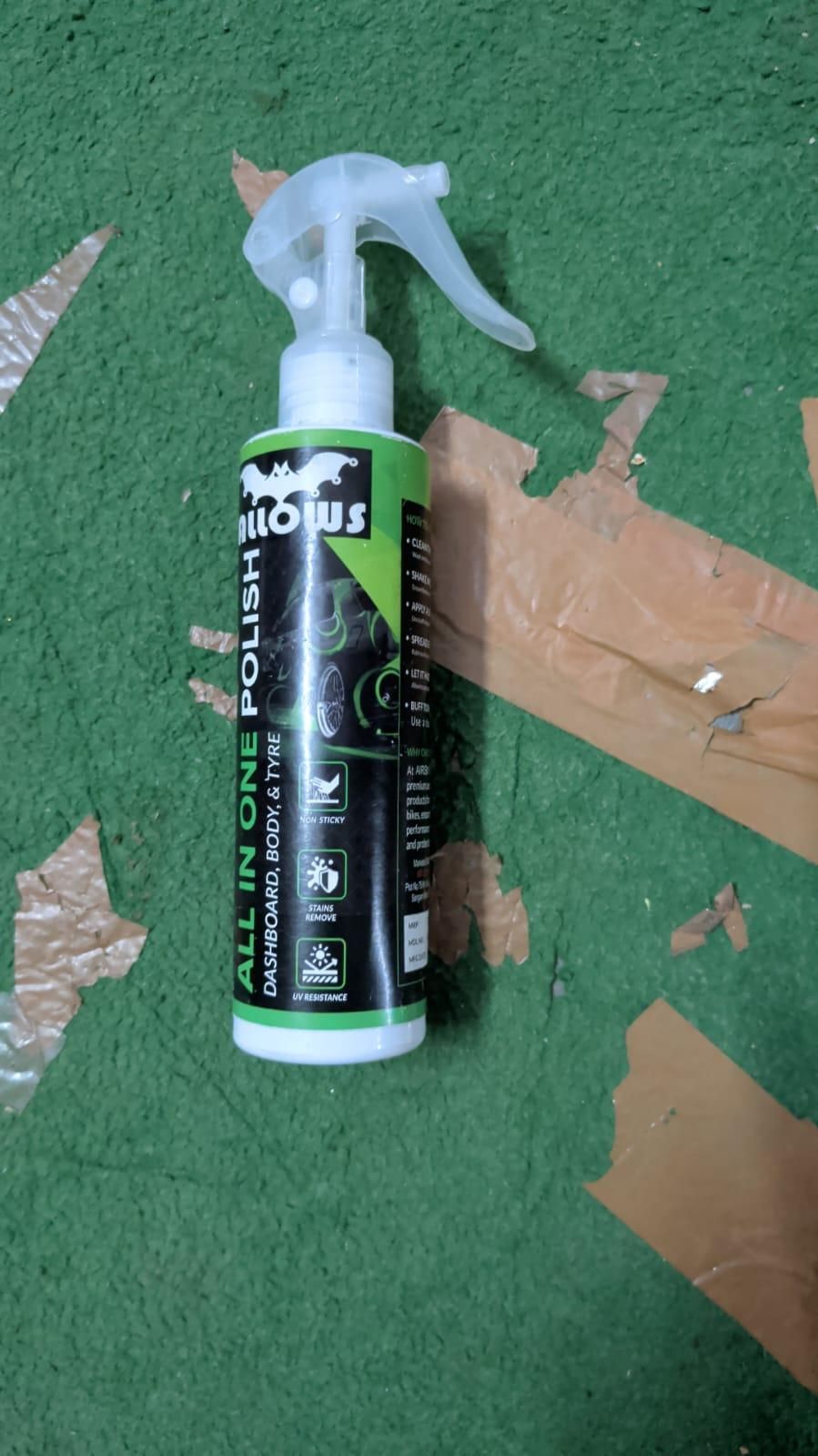 All in One Polish 150 ml and Microfiber Cloth