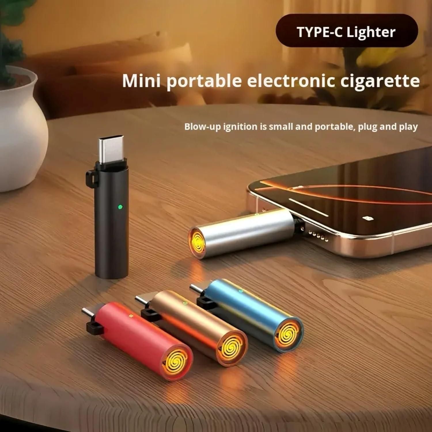 Type-C Cigarette Lighter