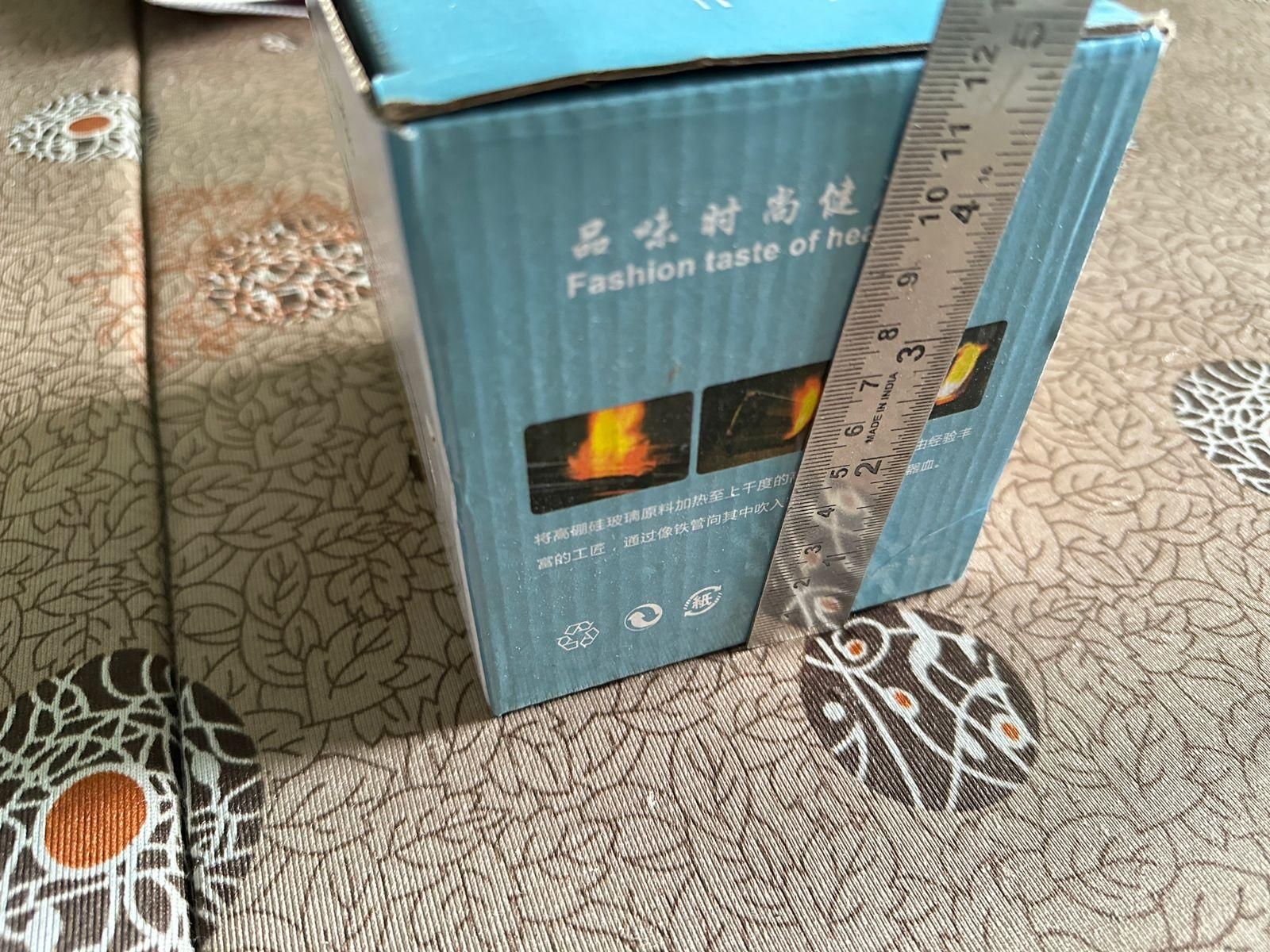 Round Glass Tea Pot with Heat Resistant Stainless Steel Infuser Perfect for Tea and Coffee Maker