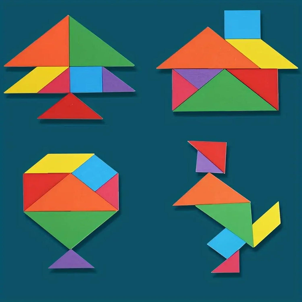 3 in 1 Wooden Puzzle Toy