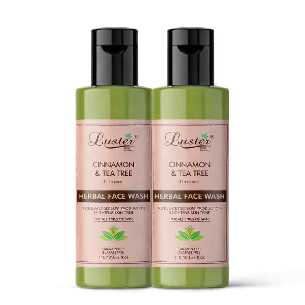 Cinnamon & Tea Tree Face Wash 110 ML (Pack of 2)